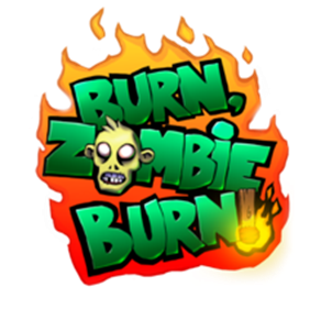 Burn Zombie Burn! - Clear Logo Image