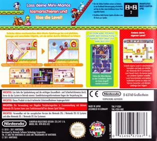 Mario vs. Donkey Kong: Mini-Land Mayhem! - Box - Back Image