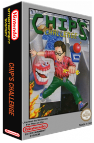 Chip's Challenge - Box - 3D Image