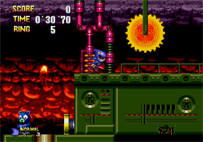 Metal Sonic Hyperdrive - Screenshot - Gameplay Image