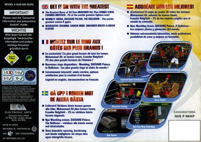 Knockout Kings 2000 - Box - Back Image