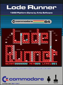 Lode Runner (1988) - Fanart - Box - Front Image