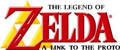 The Legend of Zelda: A Link to the Proto - Clear Logo Image