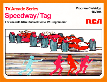 TV Arcade Series: Speedway + Tag - Box - Front Image