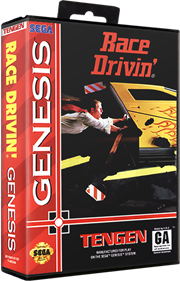 Race Drivin' - Box - 3D Image