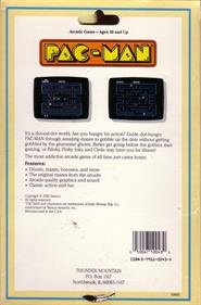 Pac-Man - Box - Back Image