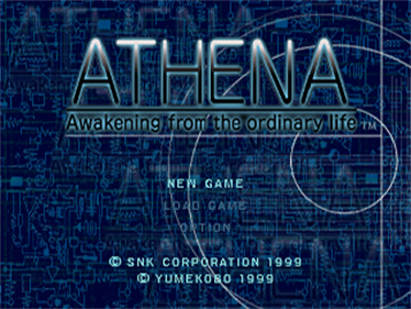 Athena: Awakening from the Ordinary Life - Screenshot - Game Title Image