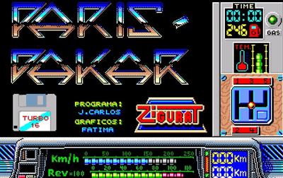 Paris Dakar - Screenshot - Game Title Image
