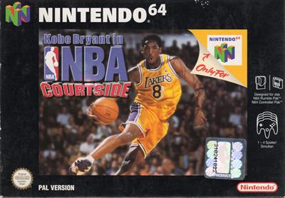 Kobe Bryant in NBA Courtside - Box - Front Image