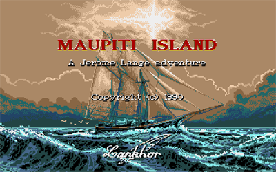 Maupiti Island - Screenshot - Game Title Image