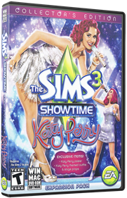 The Sims 3: Showtime Katy Perry Edition - Box - 3D Image