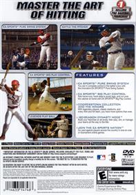 MVP Baseball 2004 - Box - Back Image