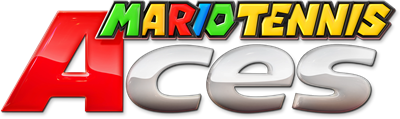 Mario Tennis Aces - Clear Logo Image