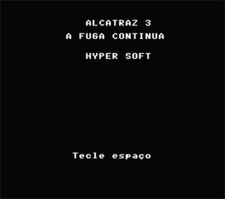 Alcatraz 3: A Fuga Continua - Screenshot - Game Title Image