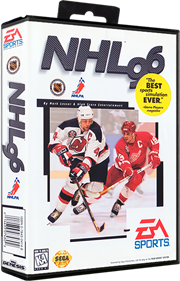 NHL 96 - Box - 3D Image