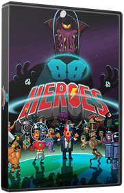 88 Heroes - Box - 3D Image