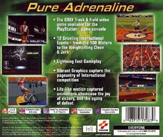 International Track & Field 2000 - Box - Back Image