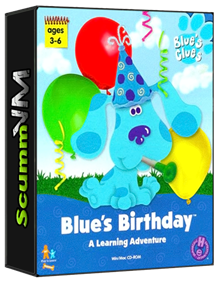 Blue's Birthday Adventure - Box - 3D Image
