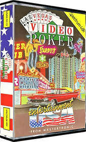Las Vegas Video Poker - Box - 3D Image