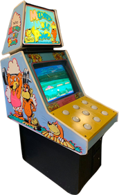 Monkey Mole Panic - Arcade - Cabinet Image
