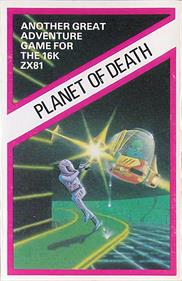 Adventure A: Planet of Death