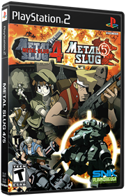 Metal Slug 4 & 5 - Box - 3D Image