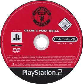 Club Football: Manchester United - Disc Image