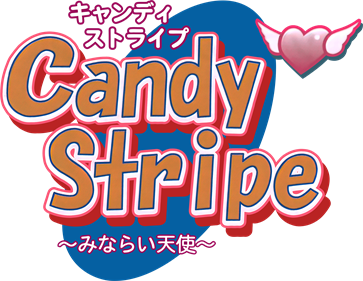 Candy Stripe: Minarai Tenshi - Clear Logo Image