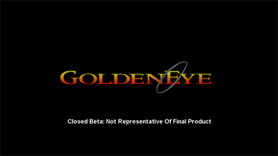 GoldenEye 007 - Screenshot - Game Title Image