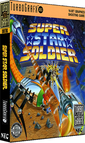 Super Star Soldier - Box - 3D Image