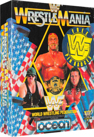 WWF Wrestlemania - Box - 3D Image