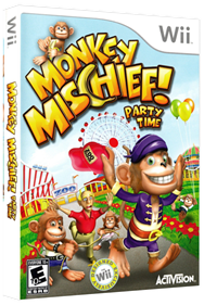 Monkey Mischief! Party Time - Box - 3D Image