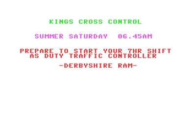 R.T.C. Kings Cross - Screenshot - Game Title Image