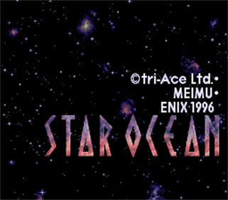 Star Ocean - Screenshot - Game Title Image