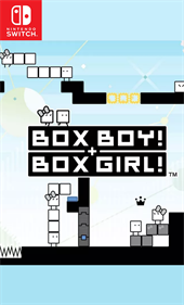 BoxBoy! + BoxGirl! - Box - Front Image