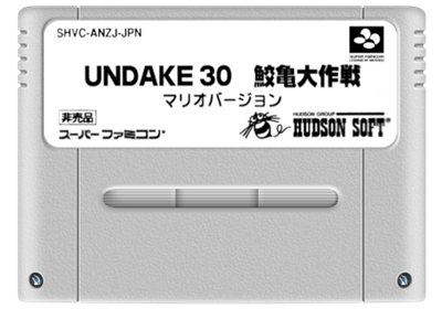 Undake 30 Same Game Daisakusen: Mario Version - Fanart - Cart - Front Image