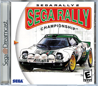 Sega Rally 2: Sega Rally Championship - Box - Front - Reconstructed Image