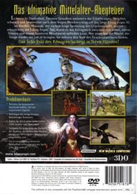 Heroes of Might and Magic: Quest for the Dragon Bone Staff - Box - Back Image