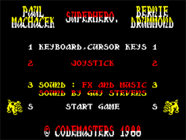 Super Hero  - Screenshot - Game Select Image