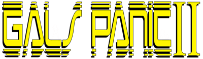 Gals Panic II - Clear Logo Image