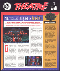 Theatre of War - Box - Back Image