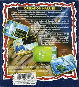 Operation Harrier - Box - Back Image