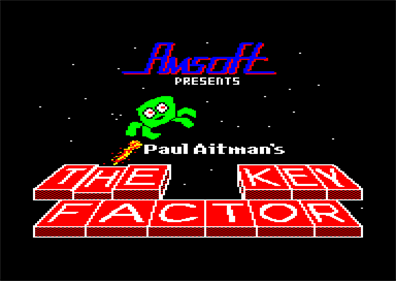 The Key Factor - Screenshot - Game Title Image