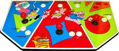 Pig Out: Dine Like a Swine! - Arcade - Control Panel Image