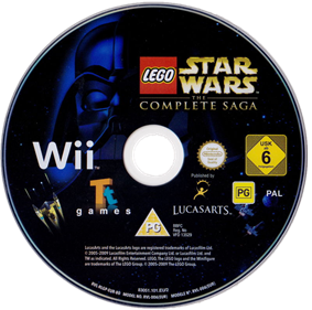 LEGO Star Wars: The Complete Saga - Disc Image