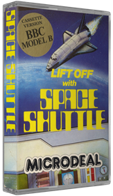 Lift off with Space Shuttle - Box - 3D Image