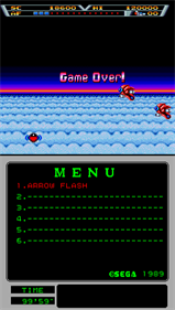 Arrow Flash - Screenshot - Game Over Image