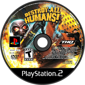 Destroy All Humans! - Disc Image