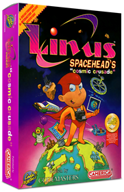 Linus Spacehead's Cosmic Crusade - Box - 3D Image
