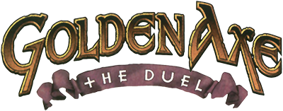 Golden Axe: The Duel - Clear Logo Image